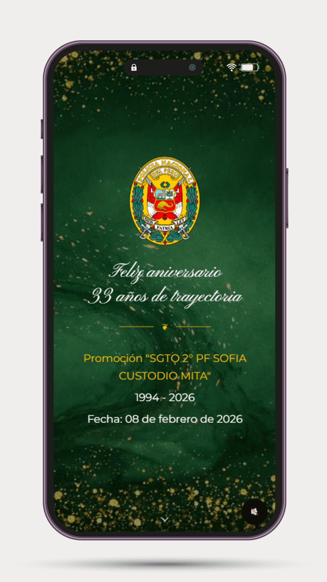 Invitación digital moderna